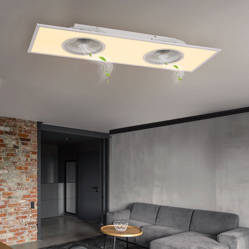 etc-shop Deckenventilator, Deckenventilator mit Beleuchtung