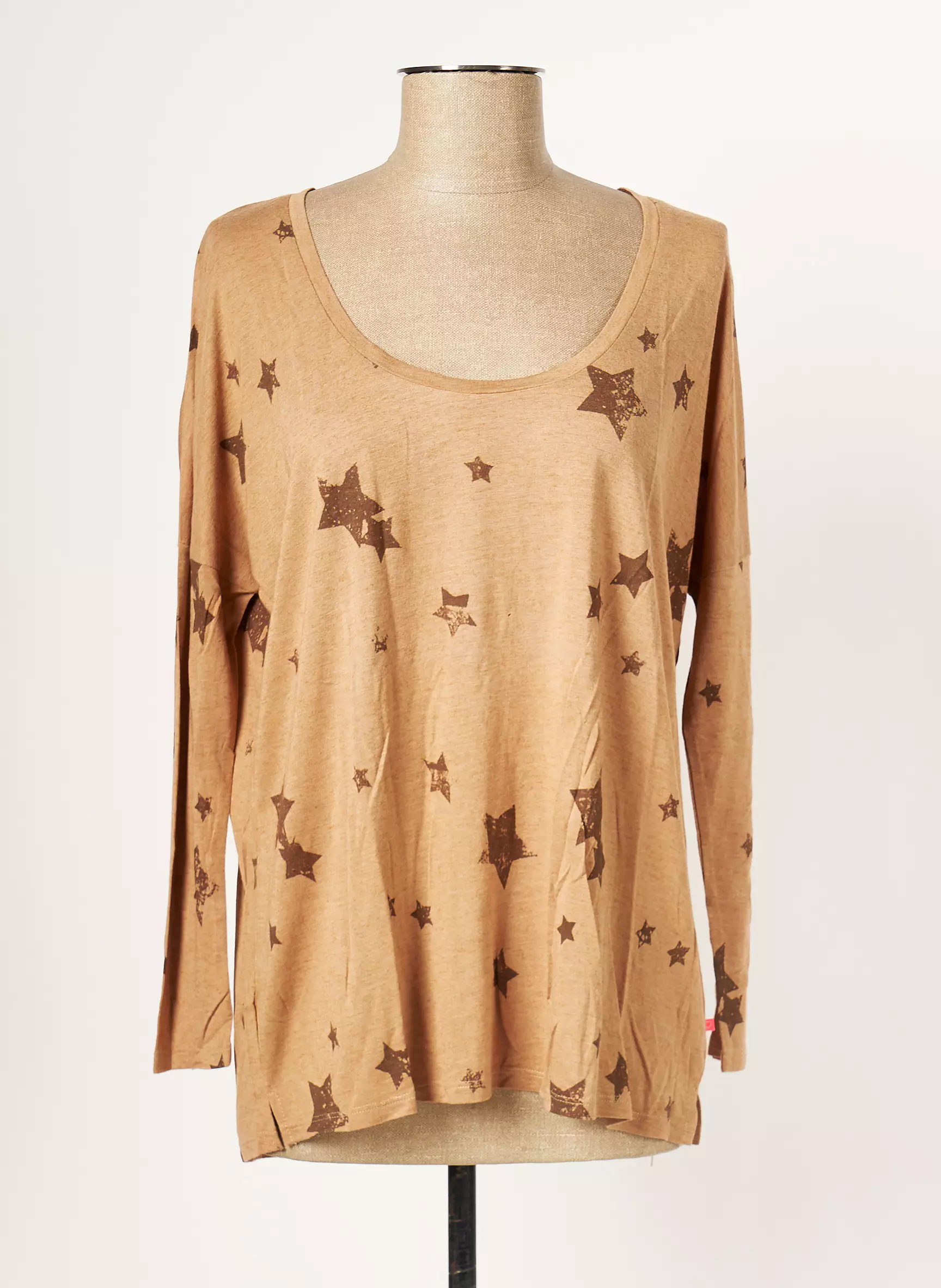 I Love My T S Tshirts Femme couleur marron