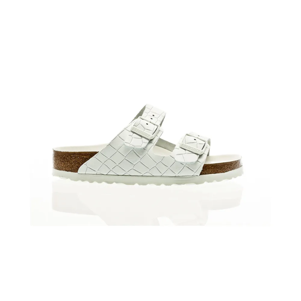 Birkenstock Arizona Le Mono Croc Hex 1019228 / weiss