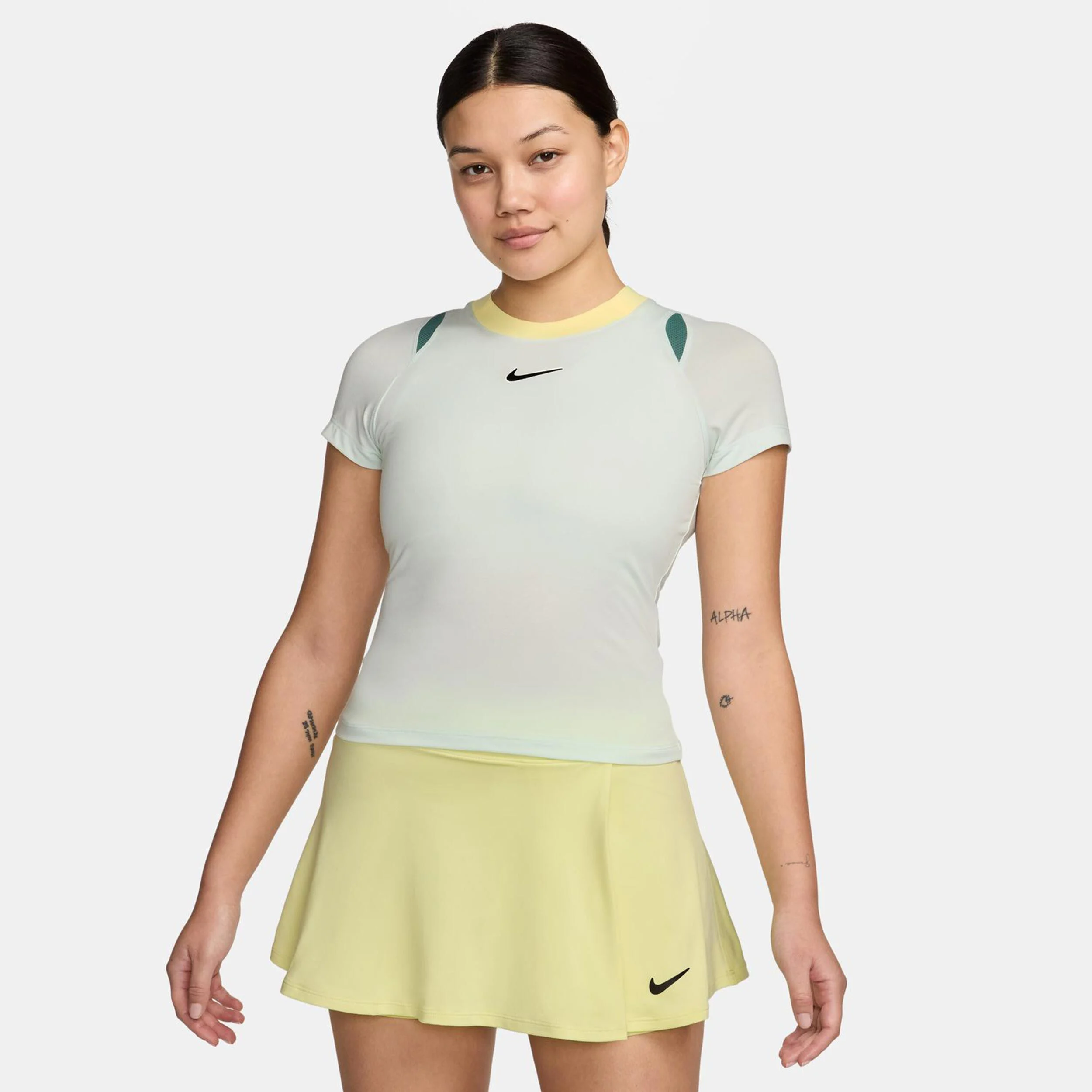 Dri-Fit Advantage T-Shirt Damen - Hellgrün