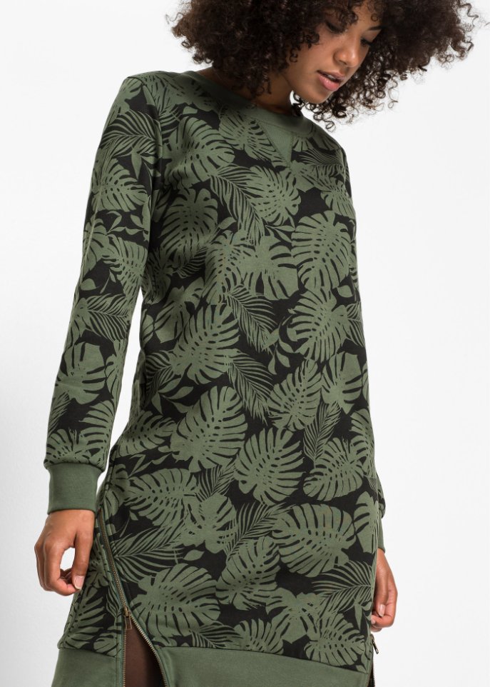 Sweatkleid, bedruckt
