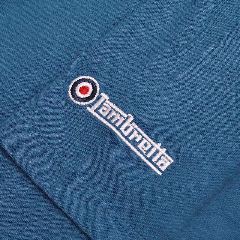 Lambretta Vintage Print Herren T-Shirt SS1010-DK BLUE
