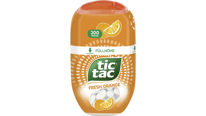 tic tac fresh Orange 98 g