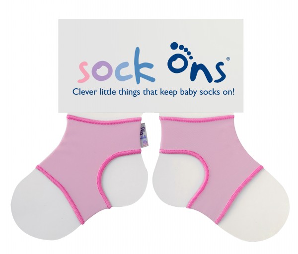 Sock ons ~ Sockenhalter ~ rosa