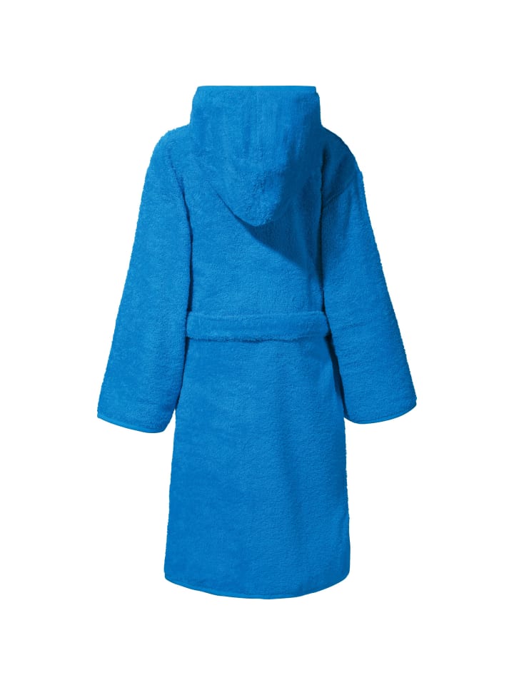 Erwin Müller Frottier Kinder-Kapuzenbademantel in blau günstig kaufen