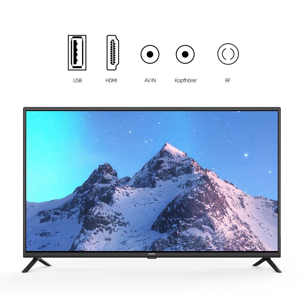 CHiQ L40G5W LED-Fernseher (100,00 cm/40 Zoll, Full HD, Kein Smart-TV, Hotelmodus,HDMI/USB/CI+,Triple Tuner(DVB-T/T2/C/S2),Dolby Audio)