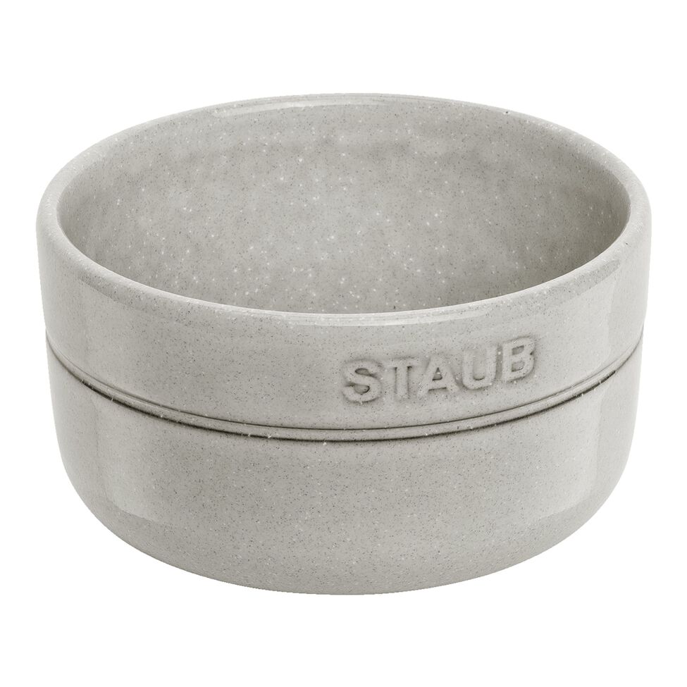 Schüssel 10 cm, Keramik, Weisser Trüffel