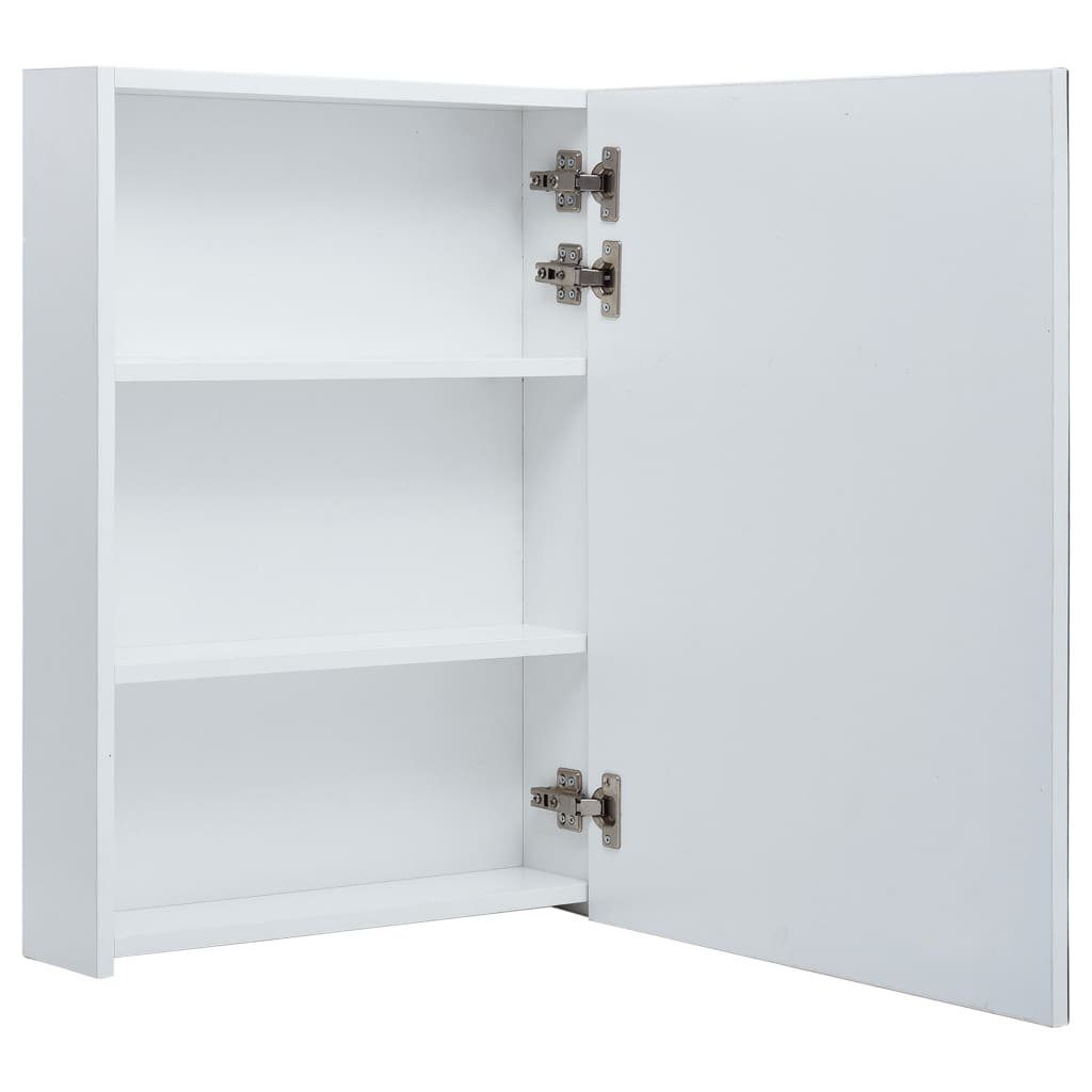 vidaXL Badezimmerspiegelschrank LED-Spiegelschrank 50x13x70 cm