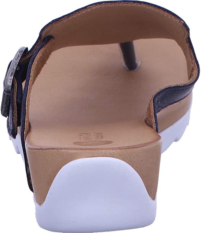 WOLKY Komfort Sandalen blau Roll Slipper