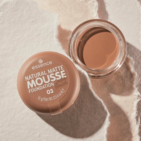 Essence Natural Matte 03 alapozó hab 15g