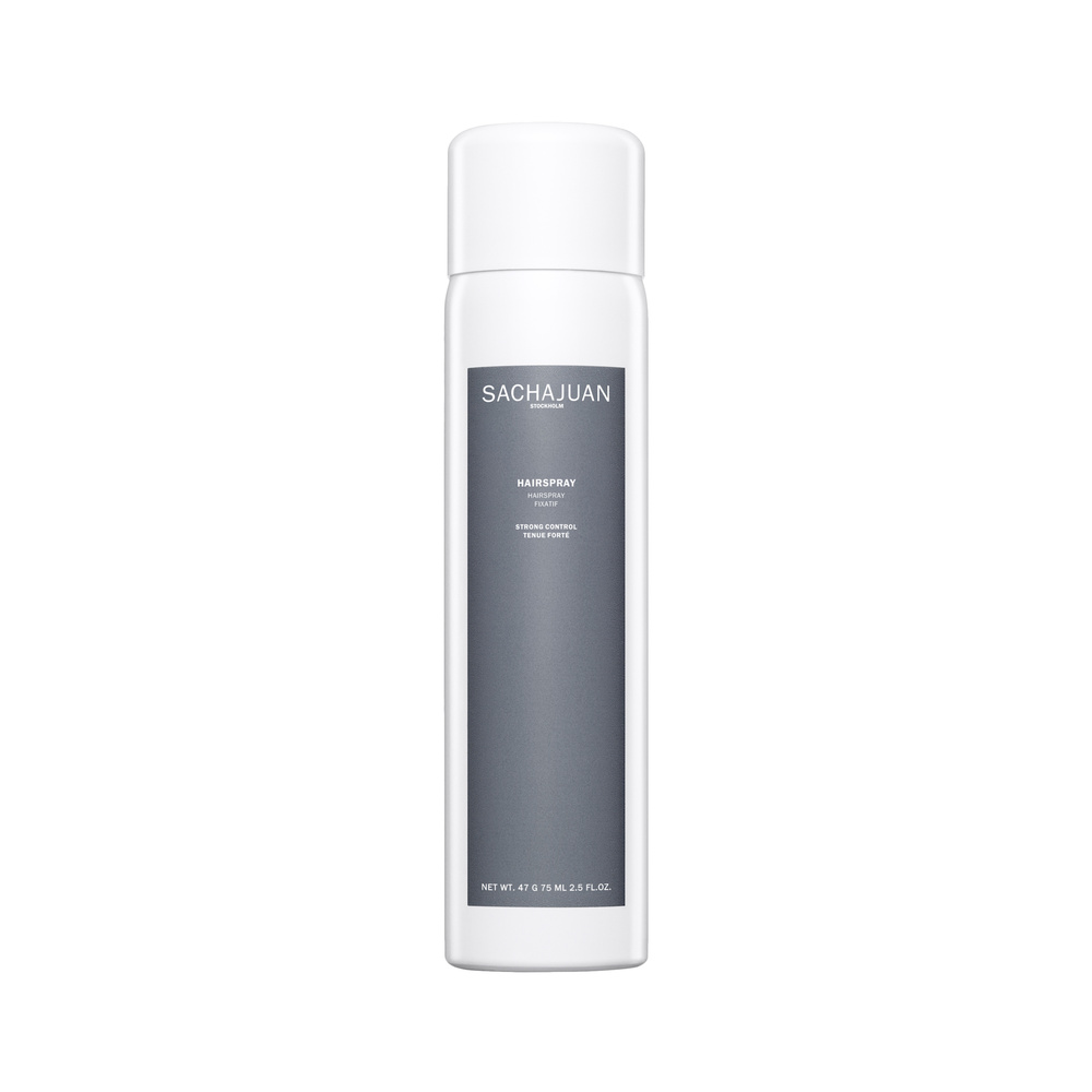 sachajuan Hair Spray Strong Control 75 ml - Taille Voyage Laque Fixante Forte Format Voyage