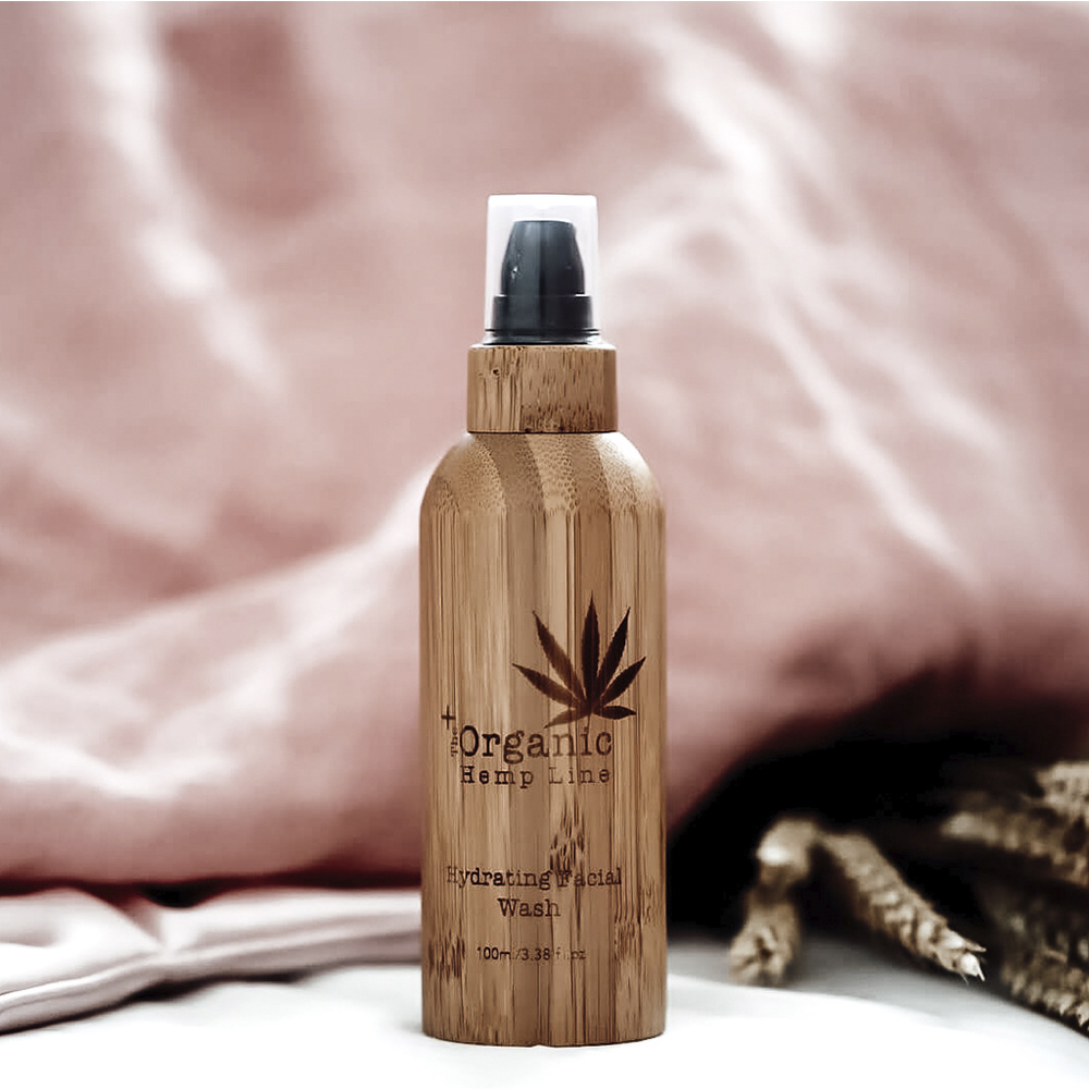 The Organic Hemp Line Lotion Tonique illuminatrice pour le Visage Soin Naturel et Biologique au Chanvre