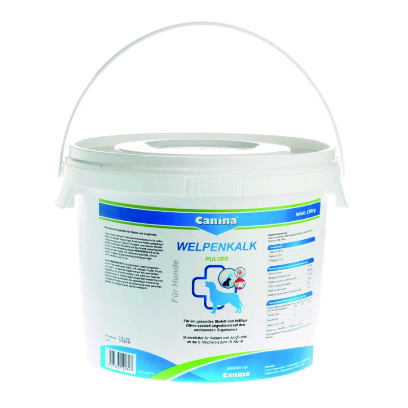 Canina Ergänzungsfutter & Aufzucht Canina Welpenkalk Pulver 3 kg