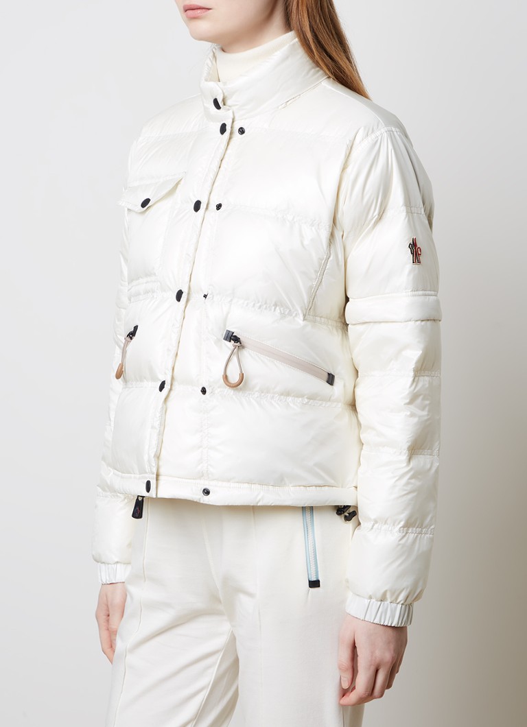 Doudoune Moncler avec garnissage en duvet et capuche