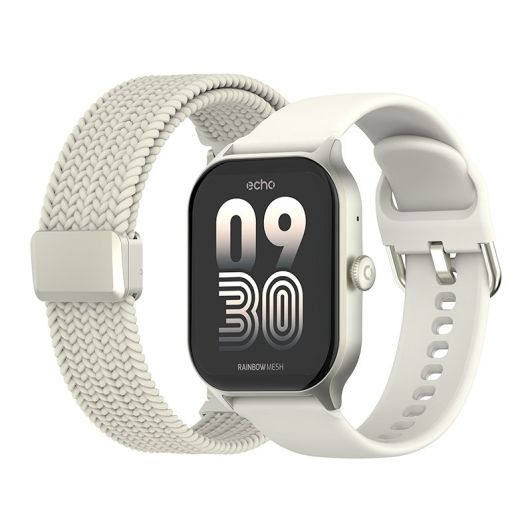 Smartwatch ECHO Rainbow – pasek z nylonowej siateczki