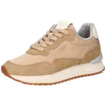 Gant Bevinda Plateau Sneaker in beige
