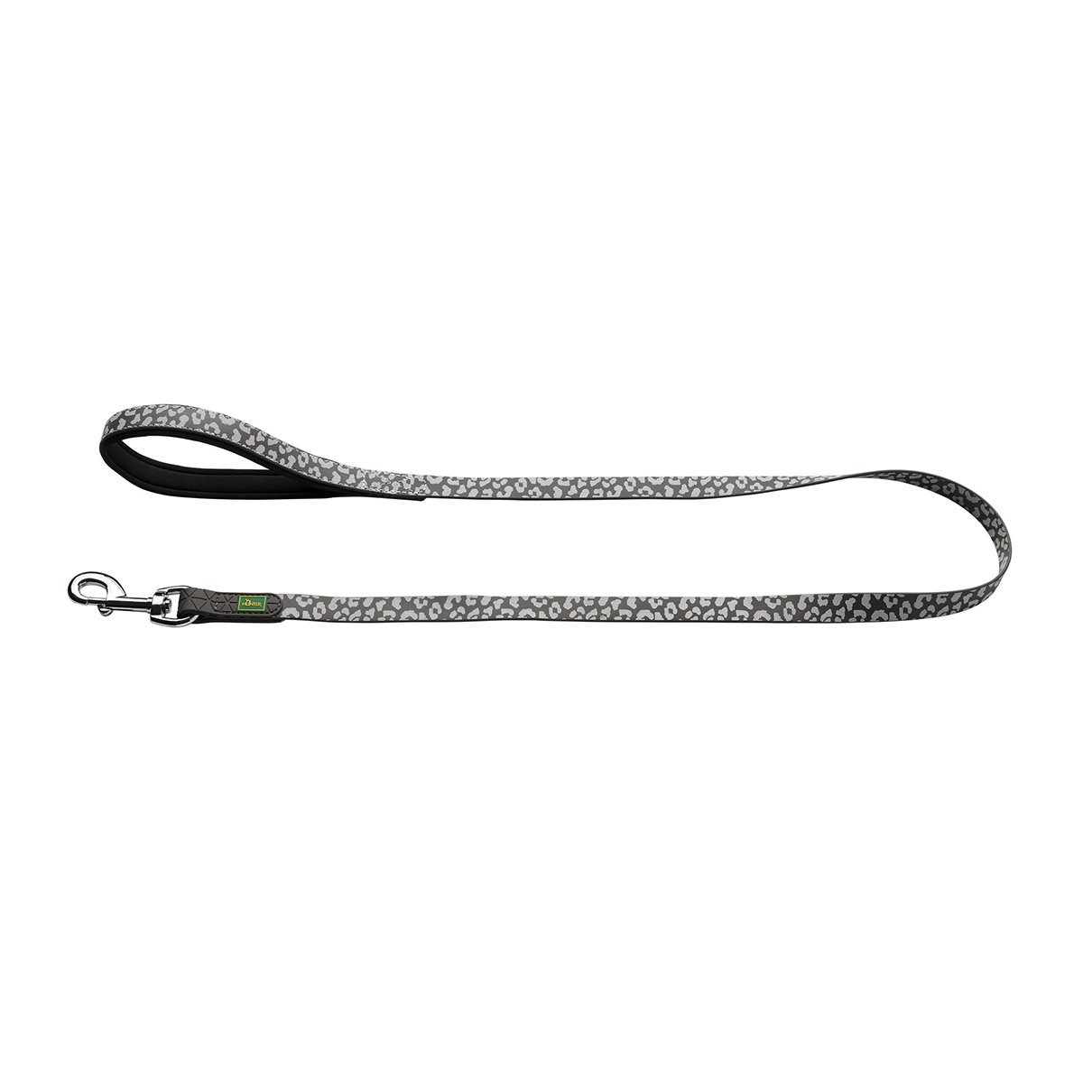 Hunter Führleine Convenience Reflect grau Leopard bei ZooRoyal