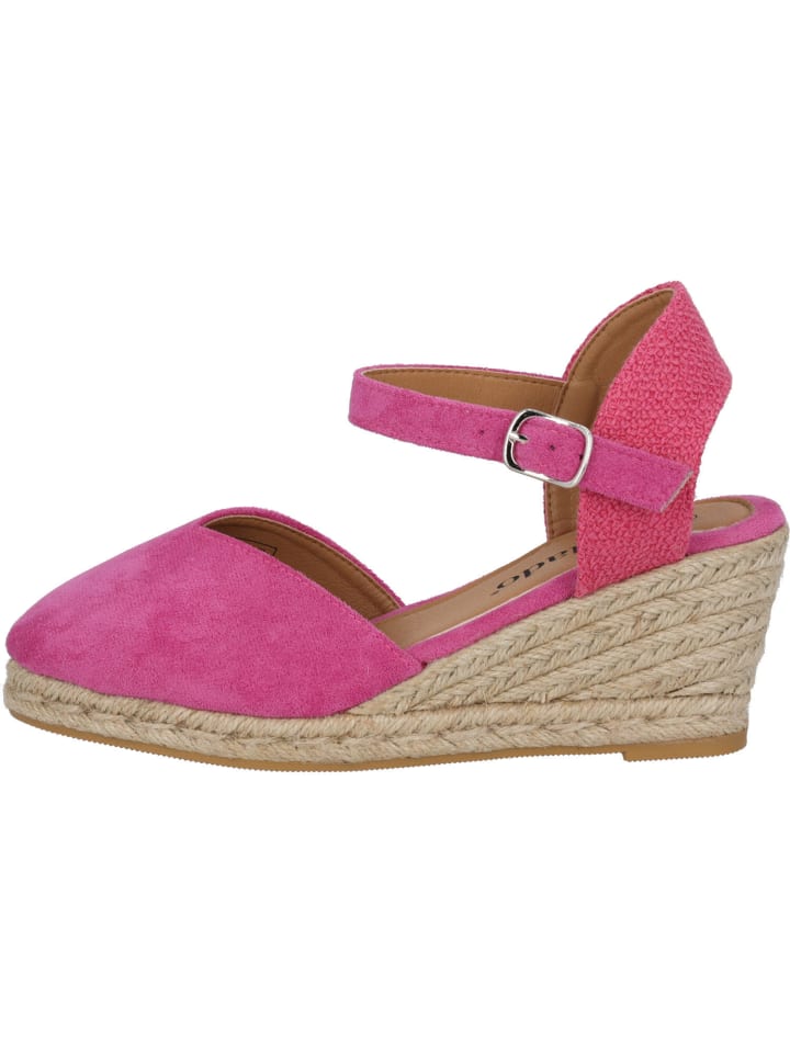palado Keilsandaletten in Pink günstig kaufen