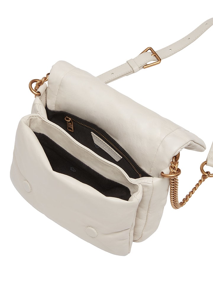 LIEBESKIND BERLIN Leder-Umhängetasche in Weiß - (B)21 x (H)14 x (T)6 cm günstig kaufen onesize