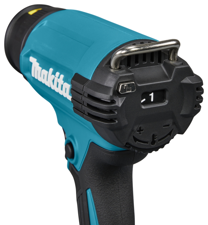 Pistol cu aer cald Makita DHG181ZK 18V fără baterii și încărcător, în cutie de plastic