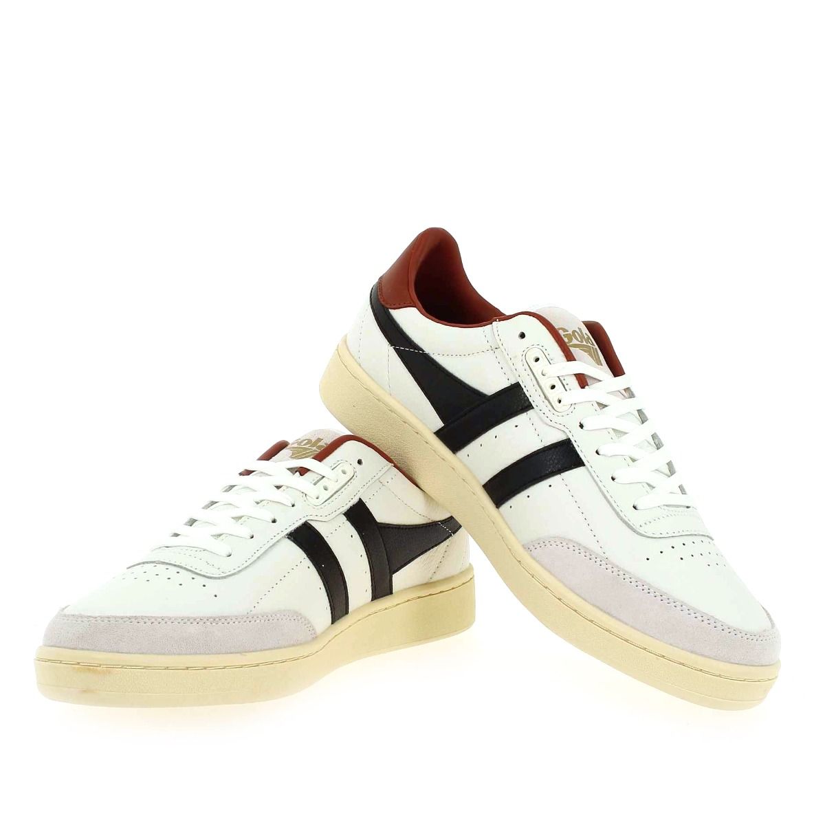 Gola  CONTACT LEATHER CMB261 - Blanc Noir