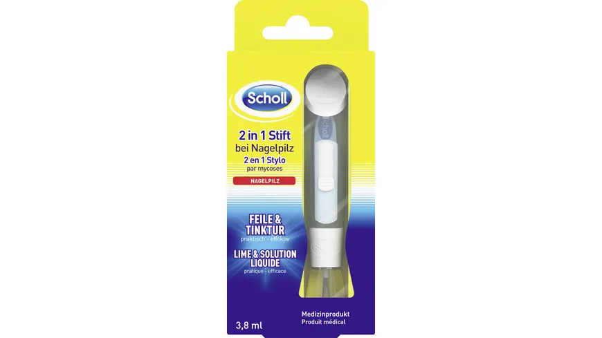 Scholl 2 in 1 Stift bei Nagelpilz