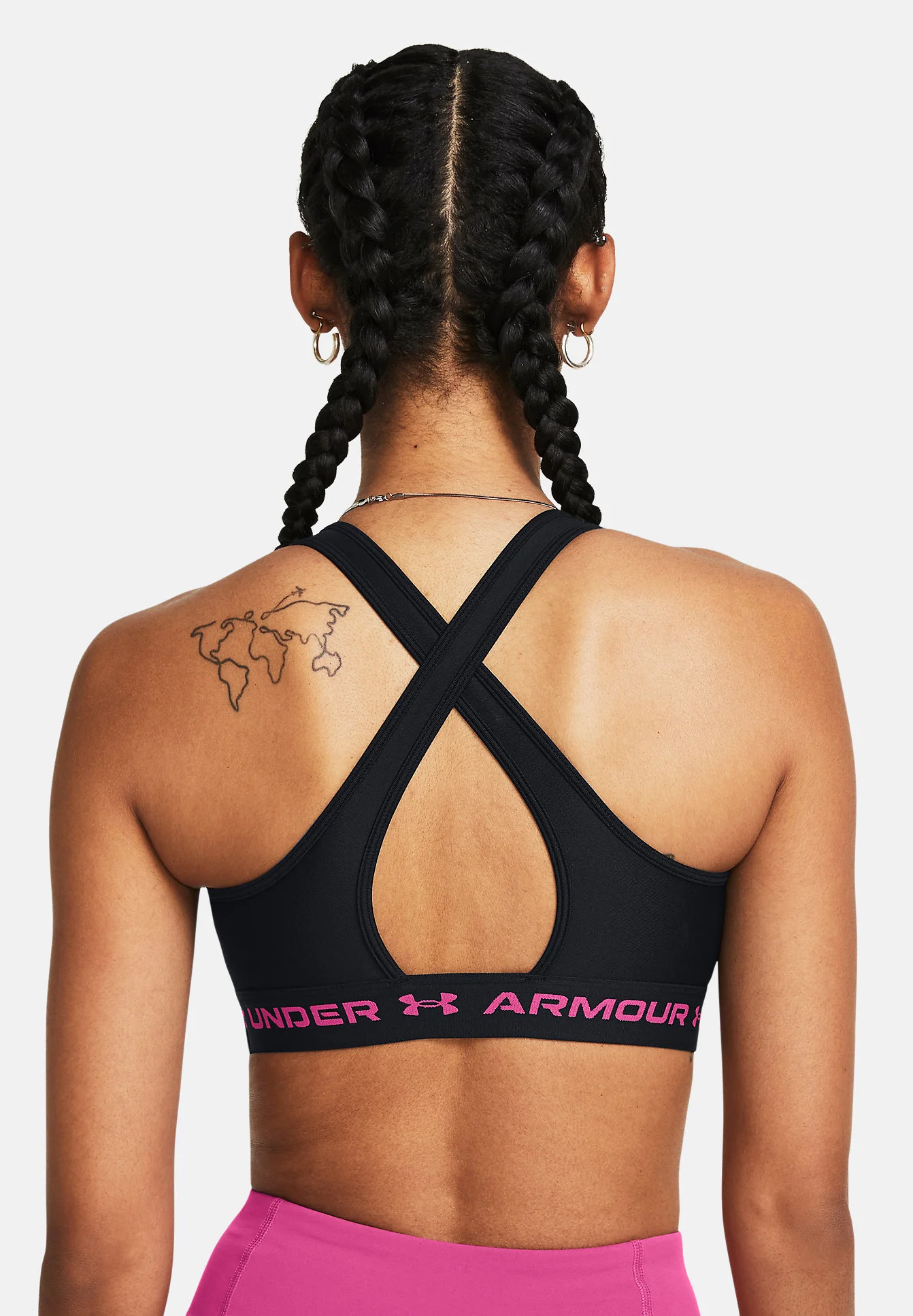 Under Armour CROSSBACK - Sujetador deportivo de sujeción media