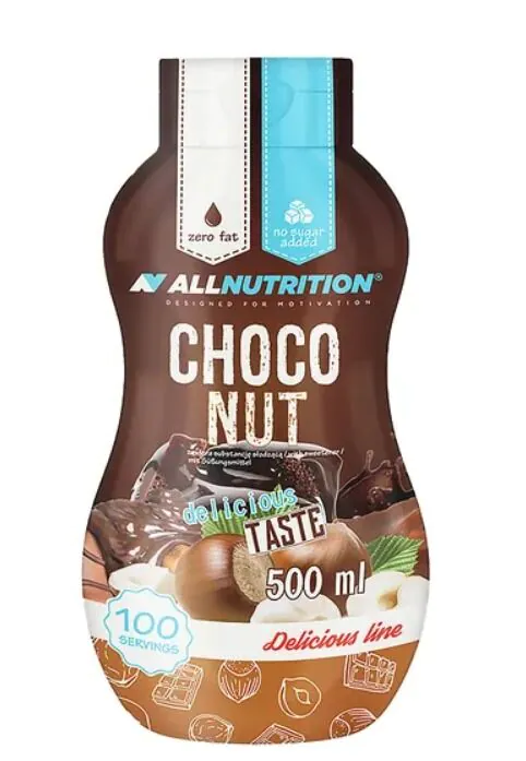 Allnutrition чоколадно-орахов сос 500 мл