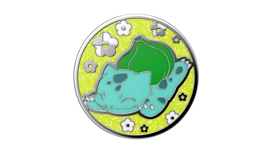 PopGrip - ausziehbarer Handy-Griff Handyhalter - Pokémon Enamel Bulbasaur