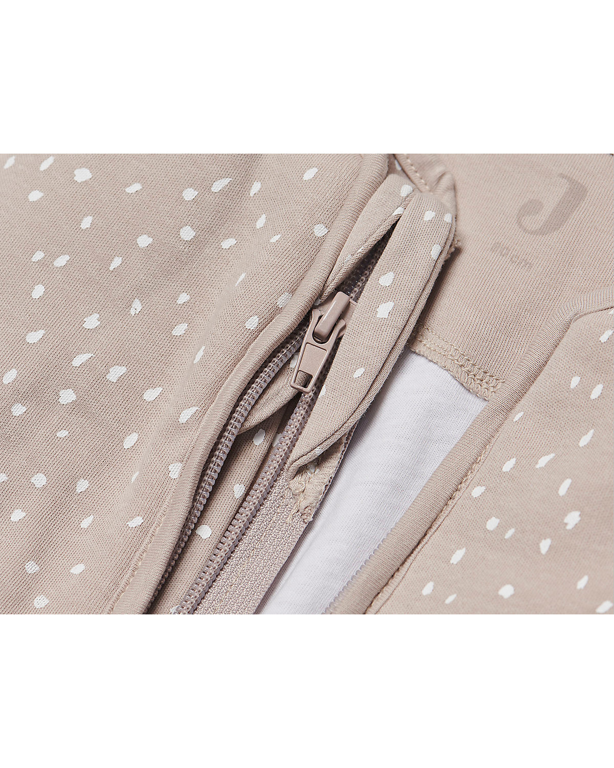 Schlafsack 4-Jahreszeiten 70 cm Spickle nougat - TOG 3,0