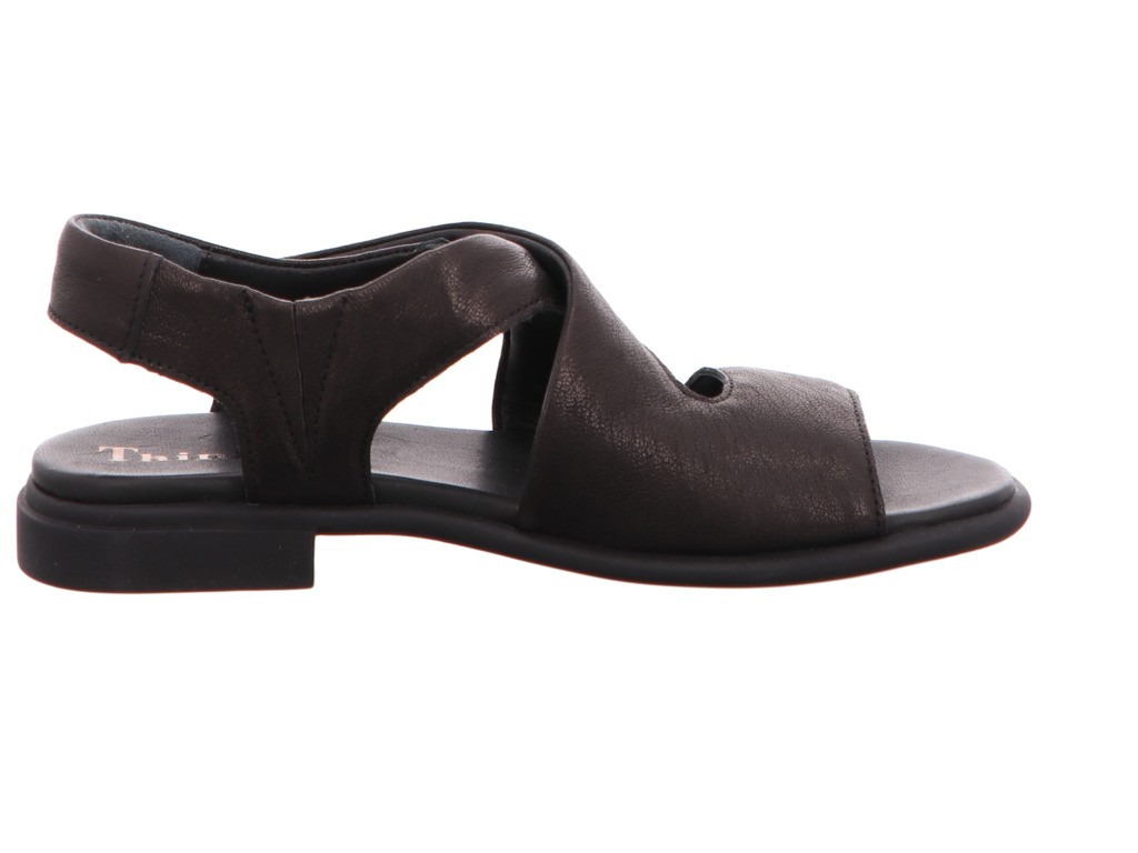 THINK Klassische Sandalen schwarz Kamaa