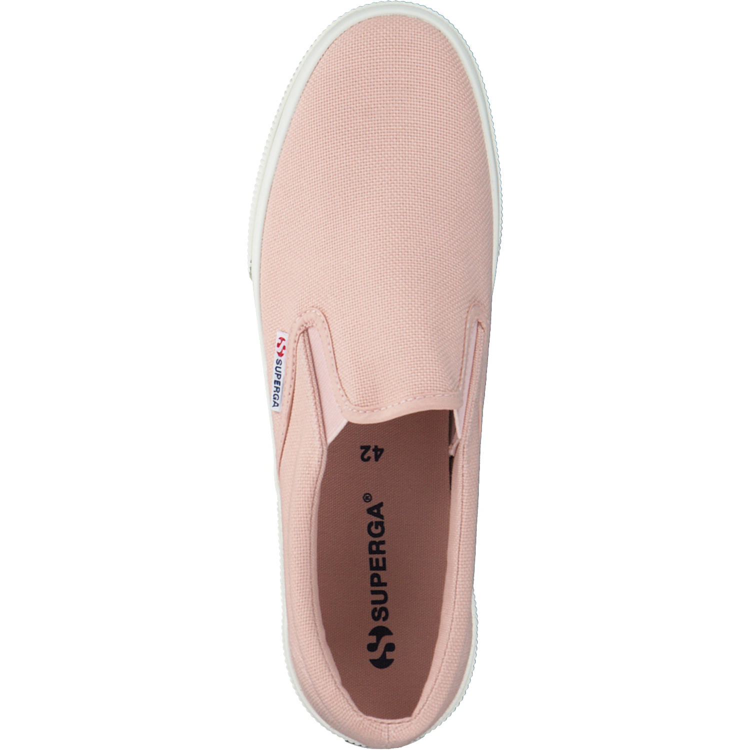 Superga 2740 Platform Slip On S7122RW, Slipper, Damen, blush avorio
