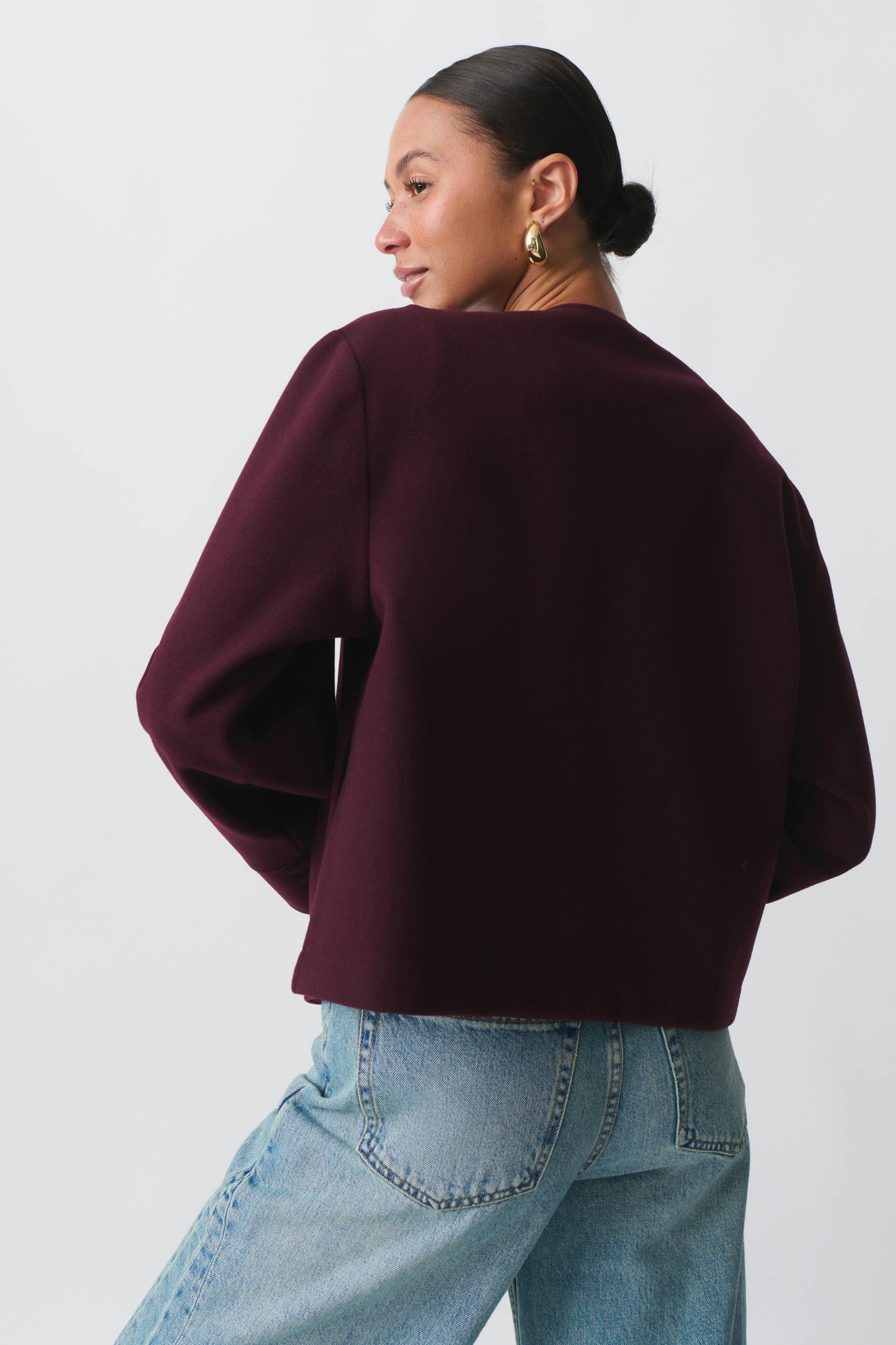One button jacket