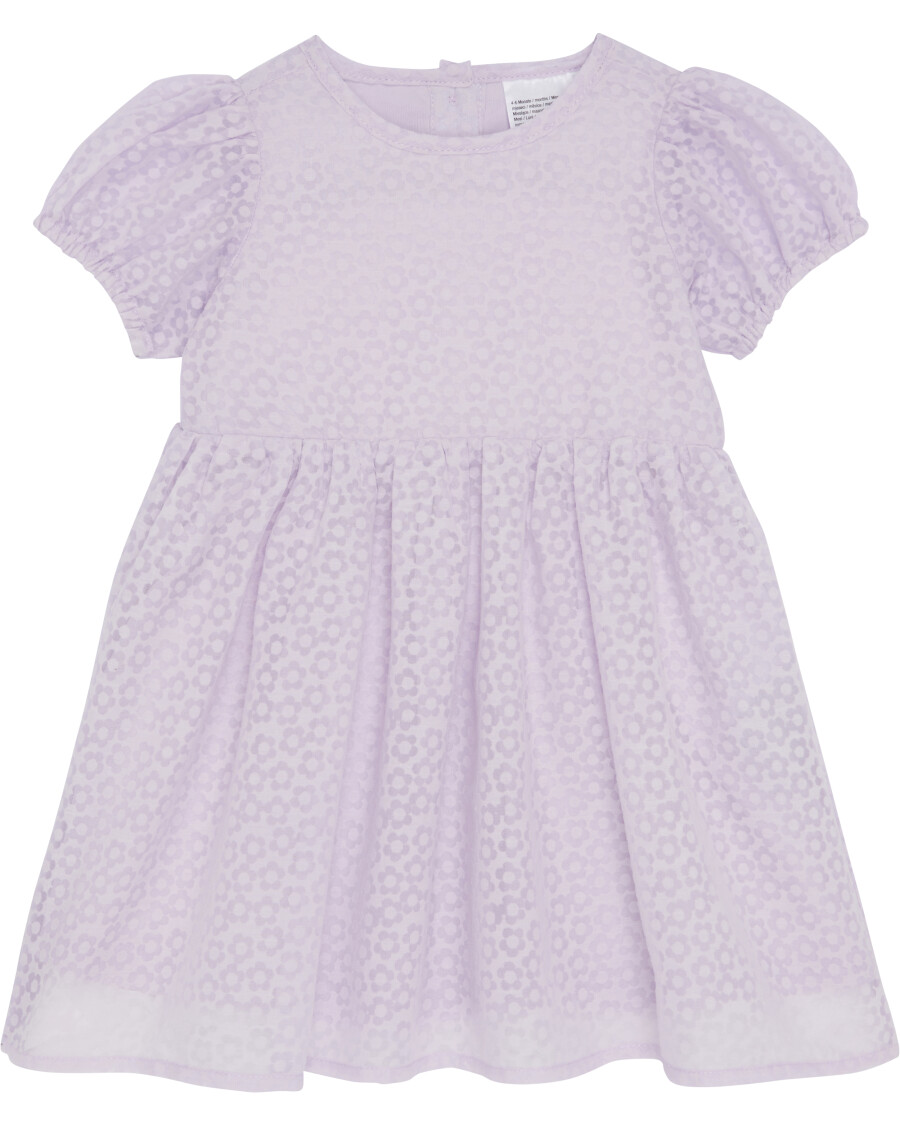 Kleid in Ausbrenner-Optik