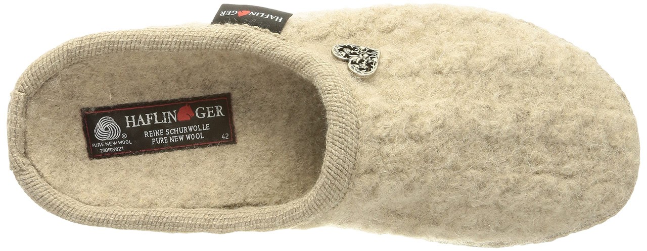 HAFLINGER Handtaschen beige Herzerl