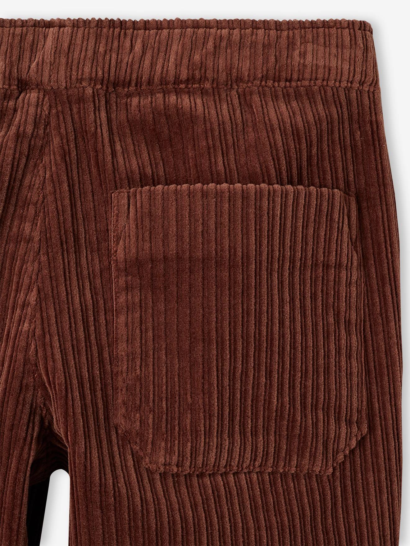 Vertbaudet Jungen Cordhose mit Dehnbund - karamell