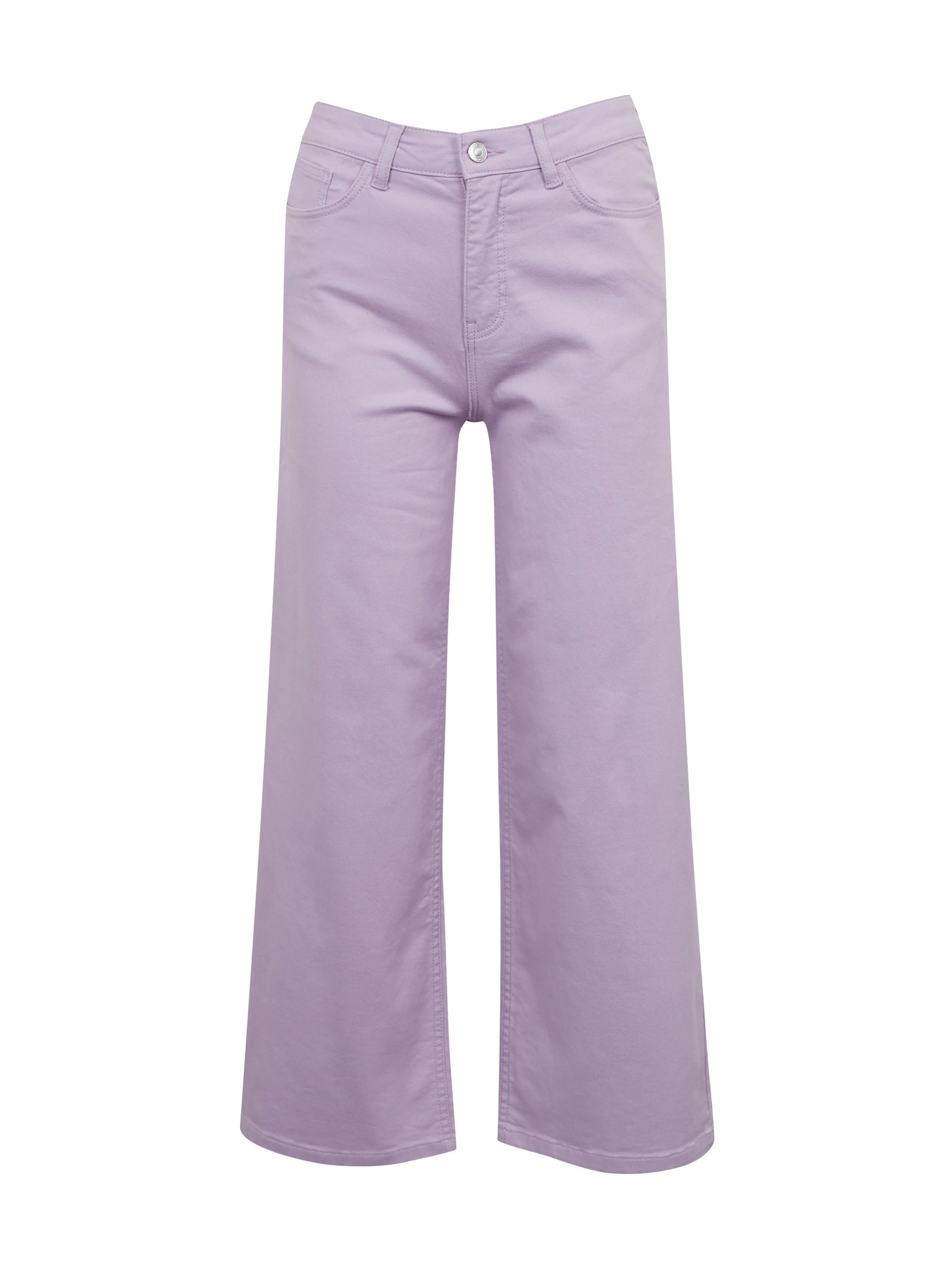 Hellviolette Damen-Jeans mit ausgestellter Passform ORSAY