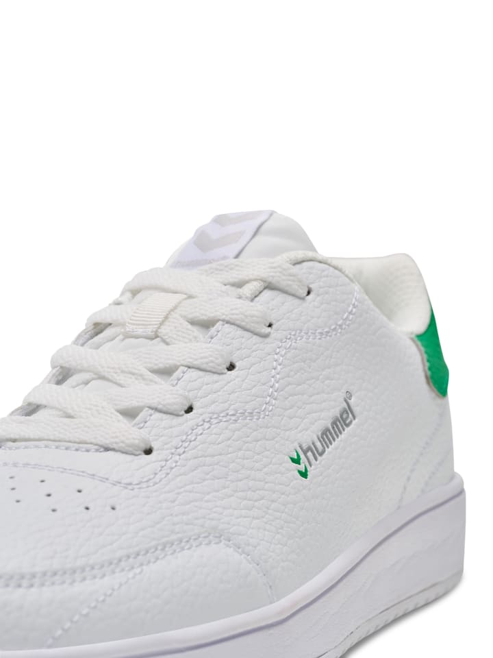 Hummel Hummel Schnürsenkel Sneaker Match Point Erwachsene in WHITE/GREEN günstig kaufen 44