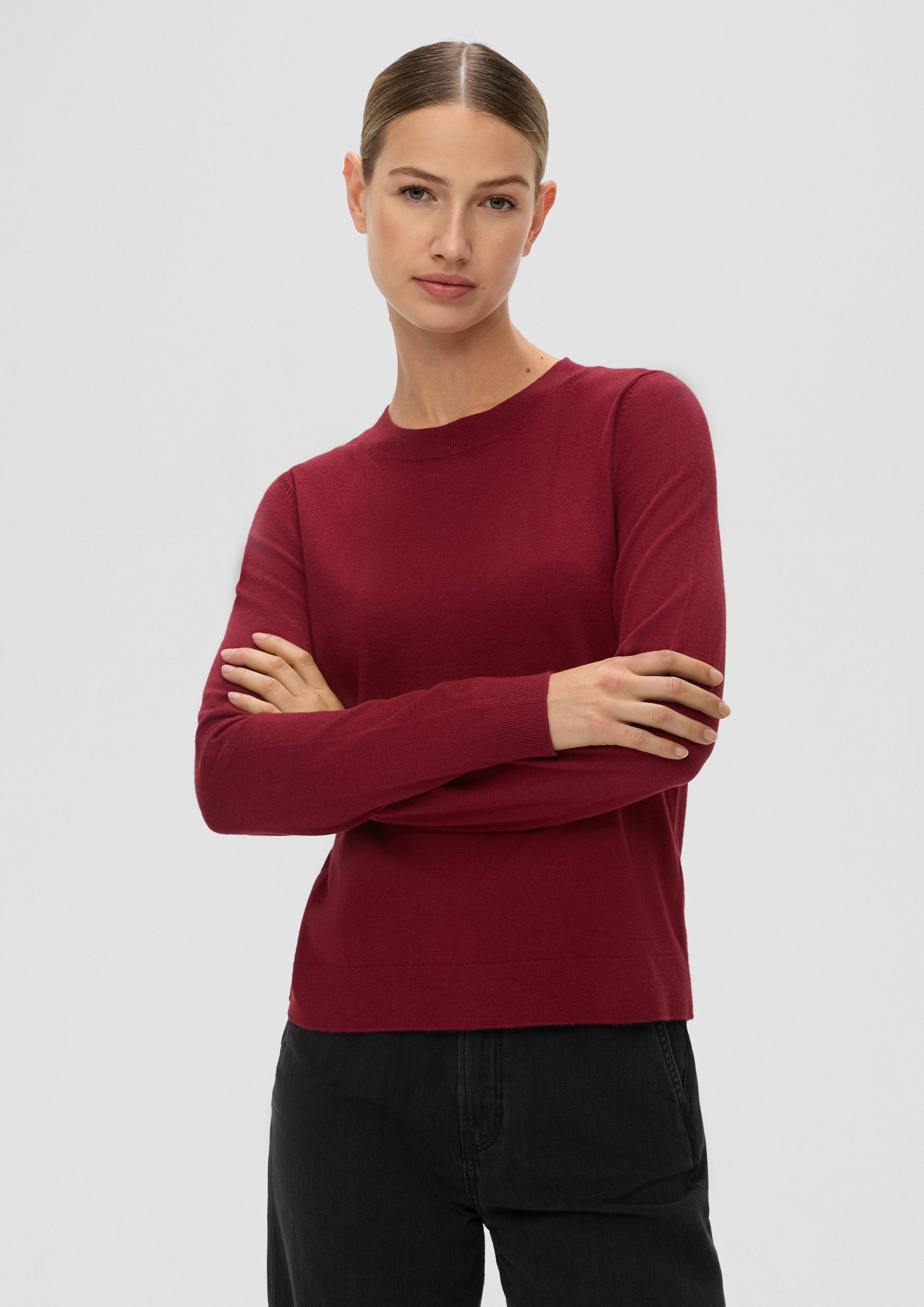 Feinstrickpullover aus Viskosemix  2137616-3871