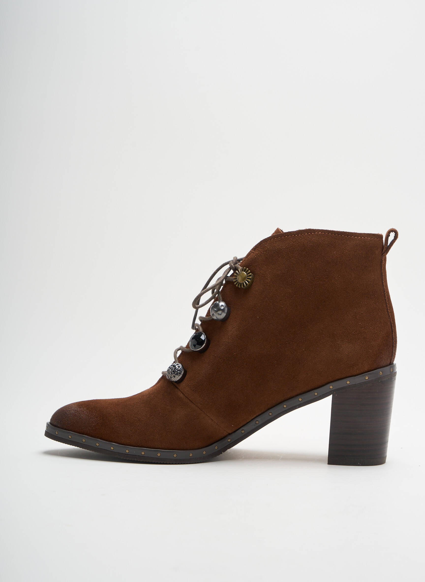 Mam Zelle Bottines Femme couleur marron
