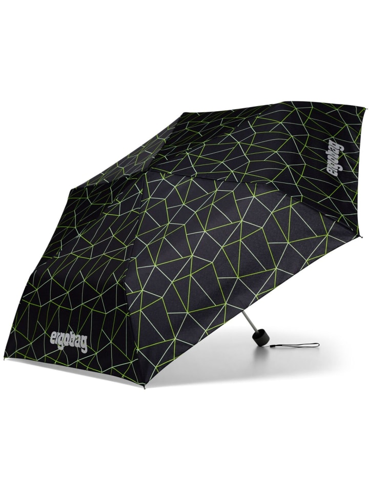 Ergobag Regenschirm CyBär Race in grün günstig kaufen onesize
