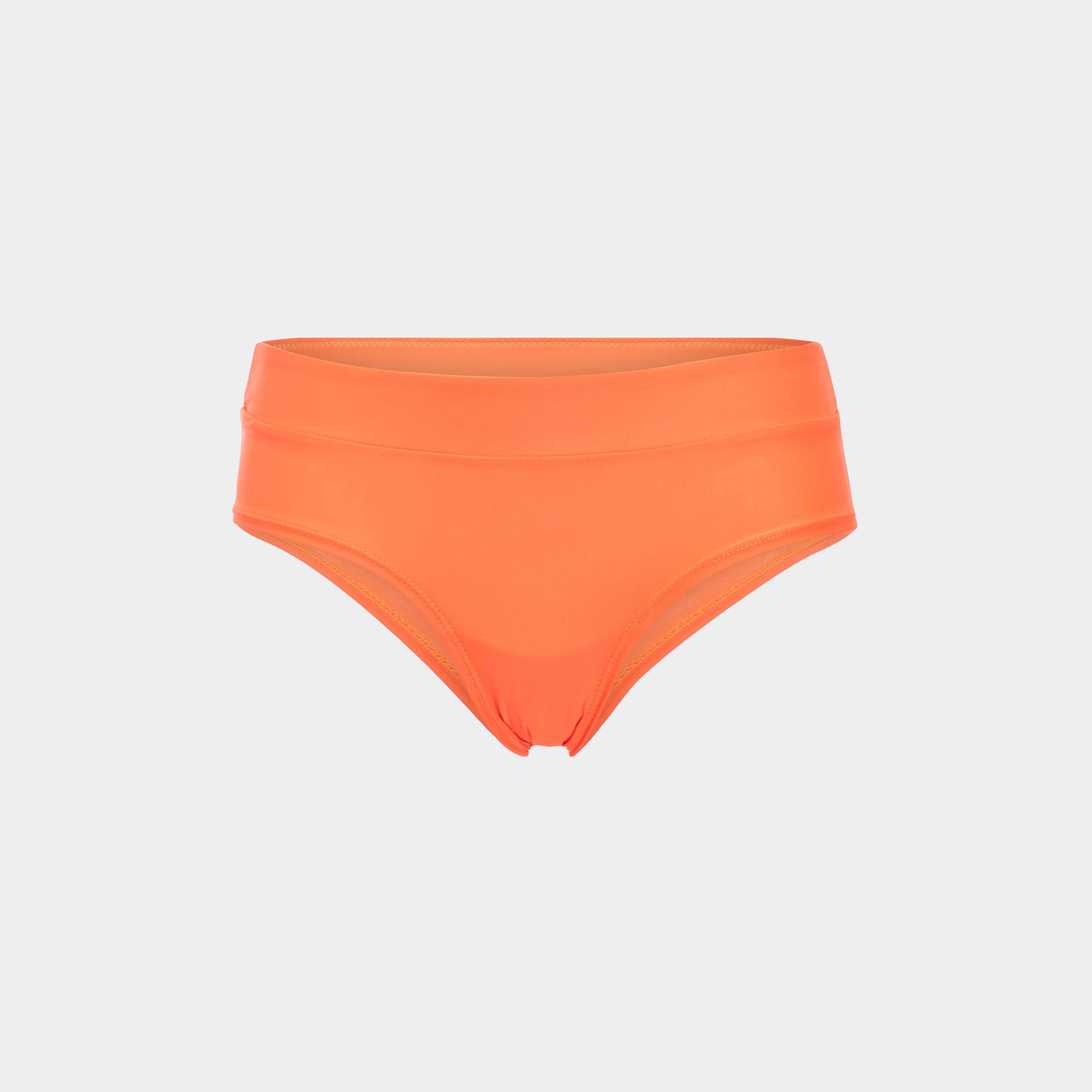 Shorty bas de maillot de bain orange corail femme | La Halle