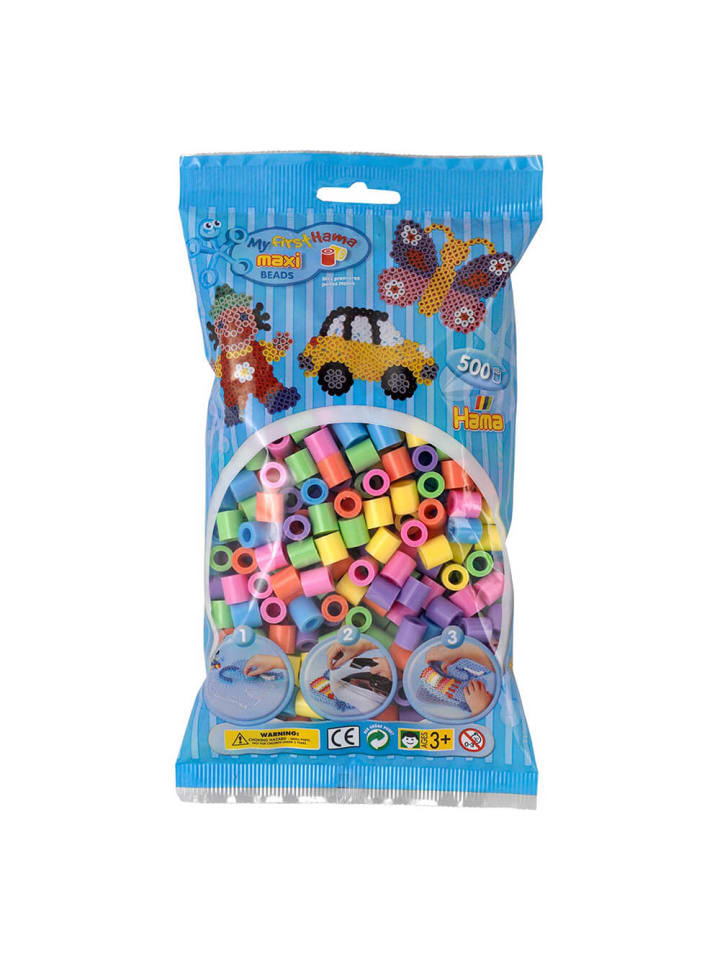 Hama Maxi-Bügelperlen Pastell in bunt günstig kaufen onesize