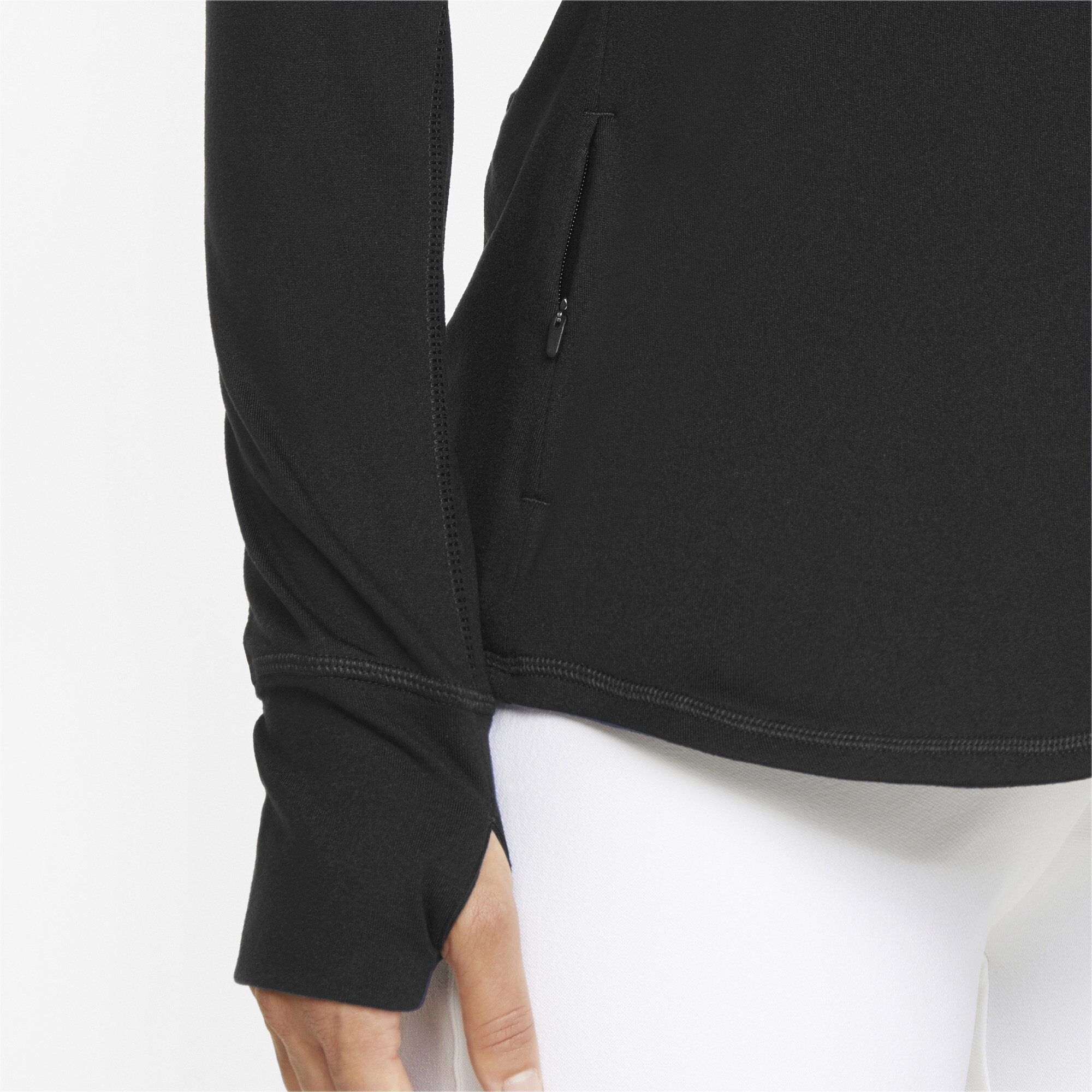 PUMA Sweatjacke Gamer Golf Pullover mit viertellangem Reißverschluss Damen