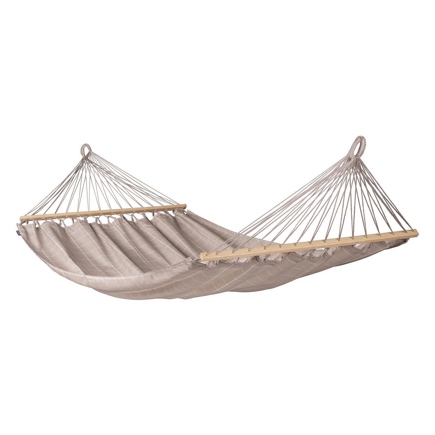 La Siesta Stabhängematte Stabhängematte Alisio Almond - Doppel-Stabhängematte Outdoor - La Sies, Hochwertige Qualität