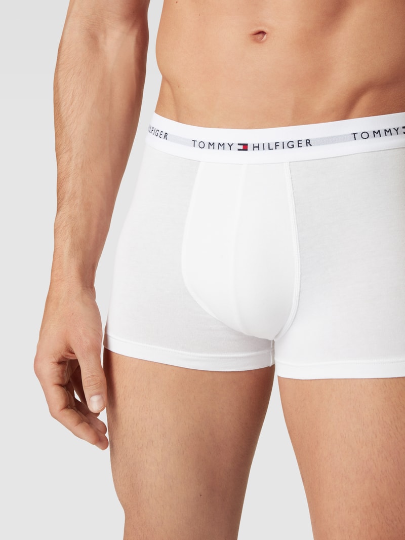 Trunks mit Label-Details im 3er-Pack in mittelgrau