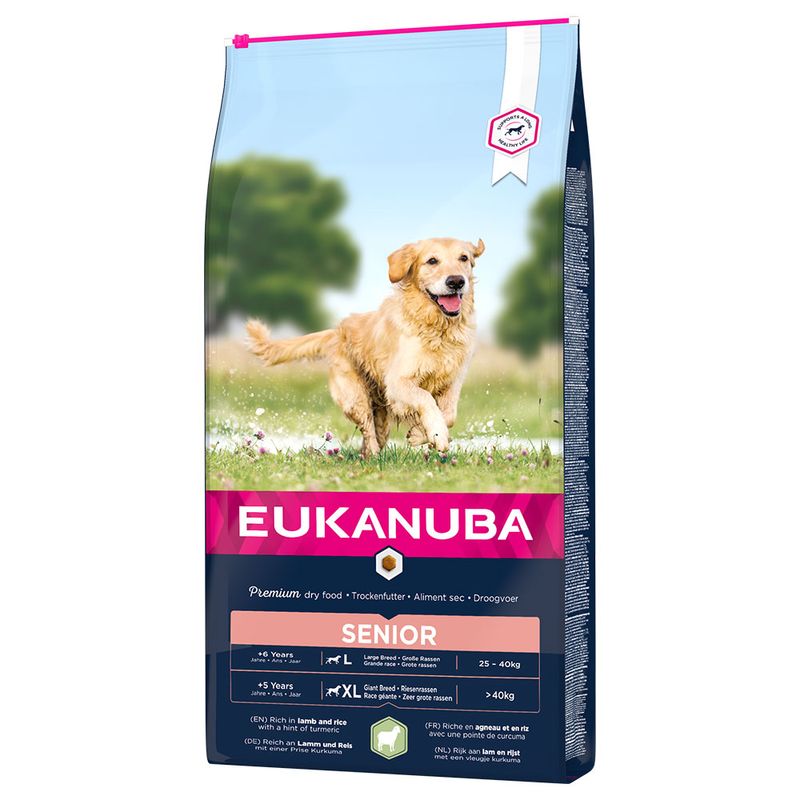Eukanuba Senior Large & Giant Breed Lamm & Reis