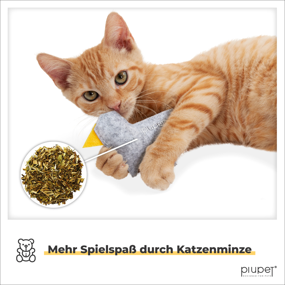 PIUPET Spielmäuse & Bälle PIUPET Katzenspielzeug