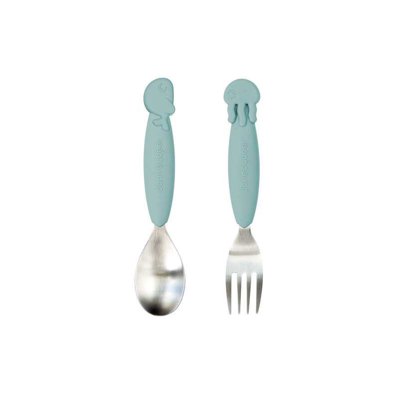 Set de couverts Sea Friends bleu Done By Deer