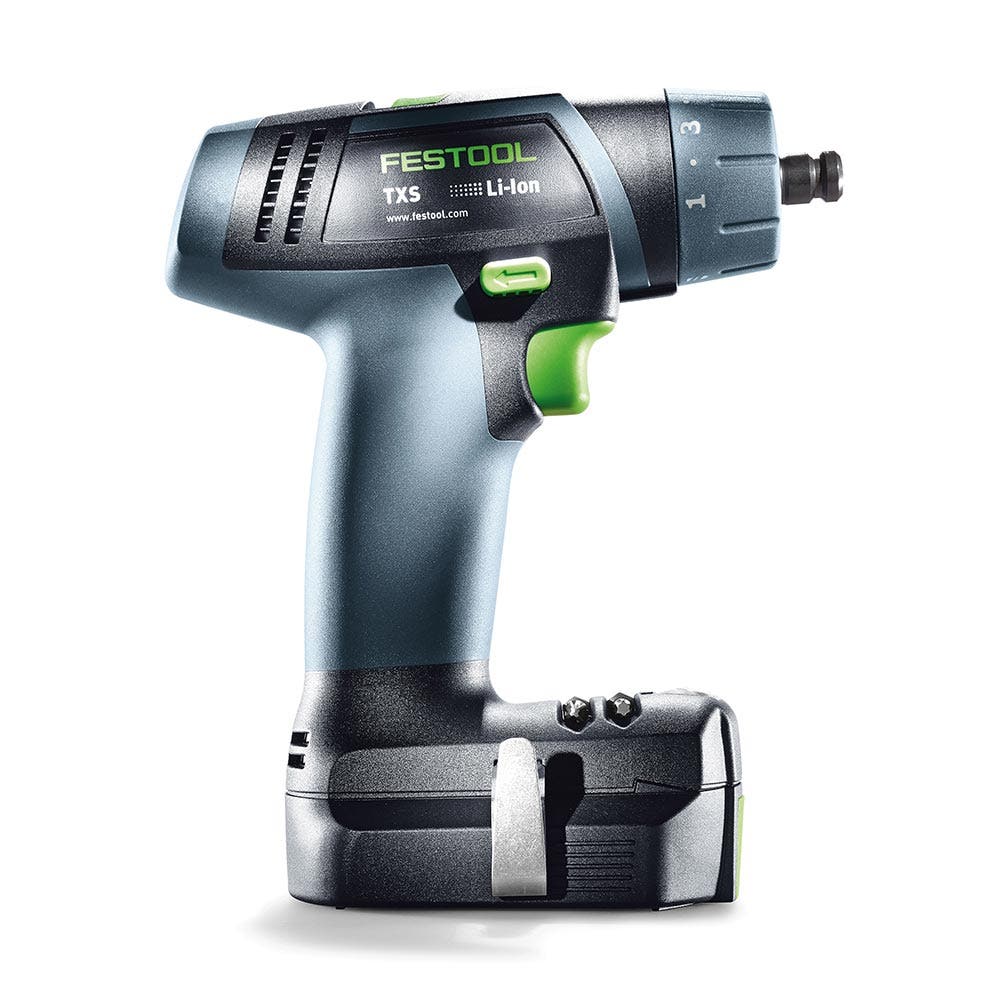 Conjunto de furadeira/parafusadeira FESTOOL 10,8 V 2 x 2,6 Ah 10 mm 576104